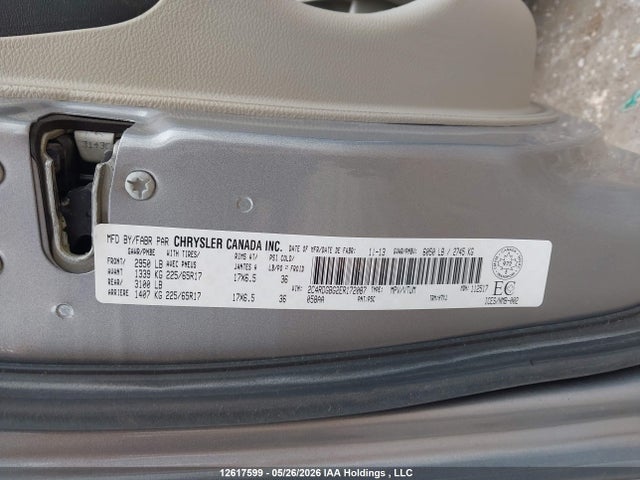 Продажа на аукционе авто 2014 Dodge Grand Caravan Se/sxt, vin: 2C4RDGBG2ER172087, номер лота: 12617599