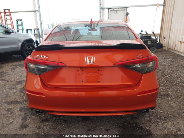 2023 Honda Civic Si Si მანქანა იყიდება აუქციონზე, vin: 2HGFE1E54PH080240, აუქციონის ნომერი: 12617606