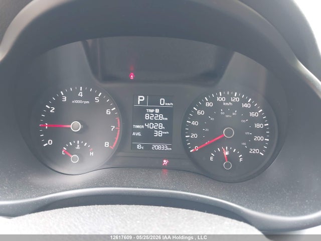 12617609 :رقم المزاد ، 3KPA25AD5NE487174 vin ، 2022 Kia Rio Lx Premium/lx+ مزاد بيع