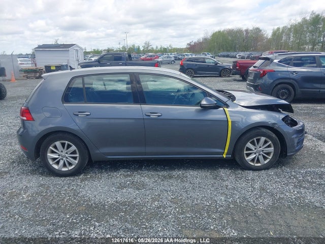 12617616 :رقم المزاد ، 3VWG57AU7KM021581 vin ، 2019 Volkswagen Golf 1.4 Tsi Comfortline/1.4 Tsi Execline/1.4 Tsi Highline مزاد بيع