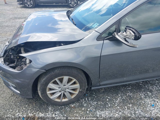 12617616 :رقم المزاد ، 3VWG57AU7KM021581 vin ، 2019 Volkswagen Golf 1.4 Tsi Comfortline/1.4 Tsi Execline/1.4 Tsi Highline مزاد بيع