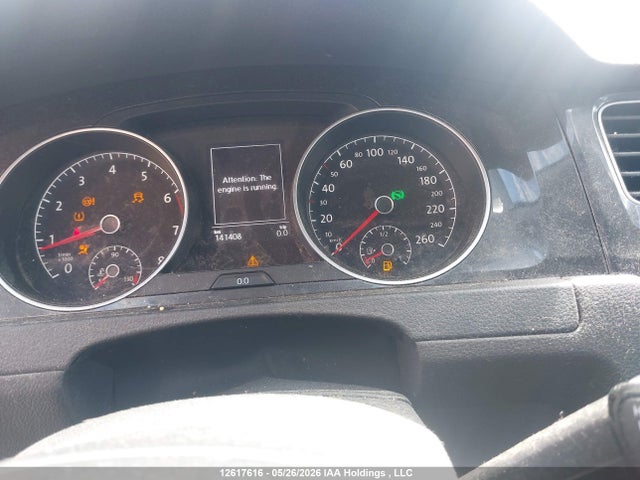 12617616 :رقم المزاد ، 3VWG57AU7KM021581 vin ، 2019 Volkswagen Golf 1.4 Tsi Comfortline/1.4 Tsi Execline/1.4 Tsi Highline مزاد بيع