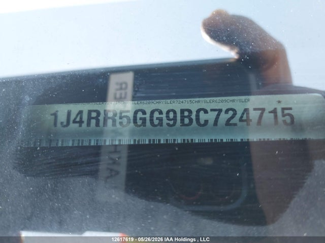 Aukcja sprzedaży 2011 Jeep Grand Cherokee Limited, vin: 1J4RR5GG9BC724715, numer aukcji: 12617619