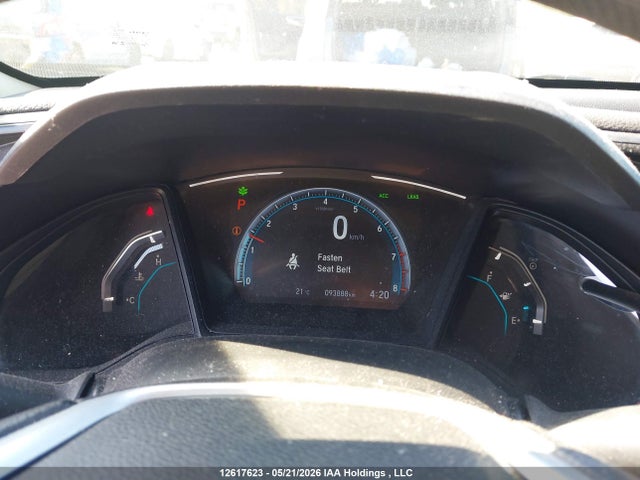 2019 Honda Civic Lx მანქანა იყიდება აუქციონზე, vin: 2HGFC2F57KH040267, აუქციონის ნომერი: 12617623