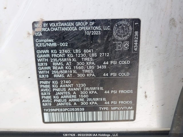1V29NPE83PC053539 Volkswagen ID.4 PRO