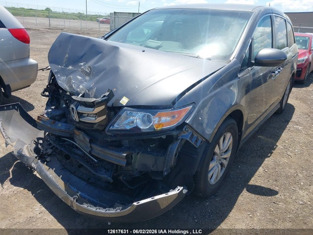 12617631 :رقم المزاد ، 5FNRL5H47FB509077 vin ، 2015 Honda Odyssey مزاد بيع