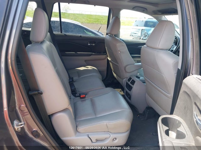 5FNYF6H85GB509298 Honda Pilot Ex-l Res