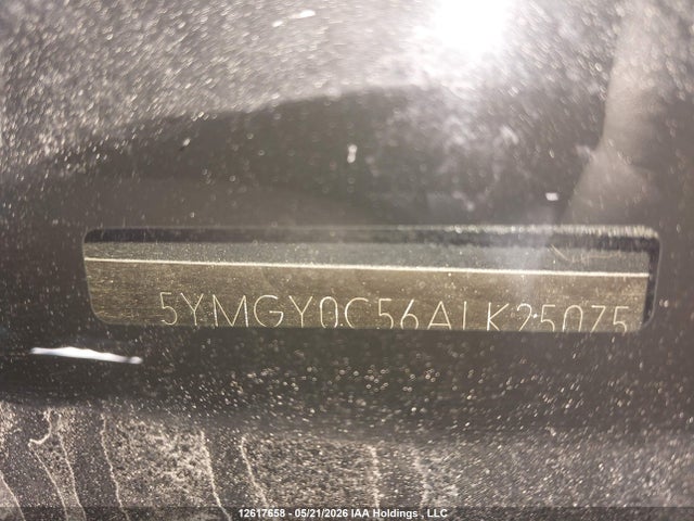 Продаж на аукціоні авто 2010 Bmw X5 M, vin: 5YMGY0C56ALK25075, номер лоту: 12617658