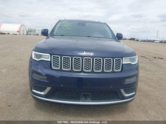 2018 Jeep Grand Cherokee Summit მანქანა იყიდება აუქციონზე, vin: 1C4RJFJG7JC243730, აუქციონის ნომერი: 12617662