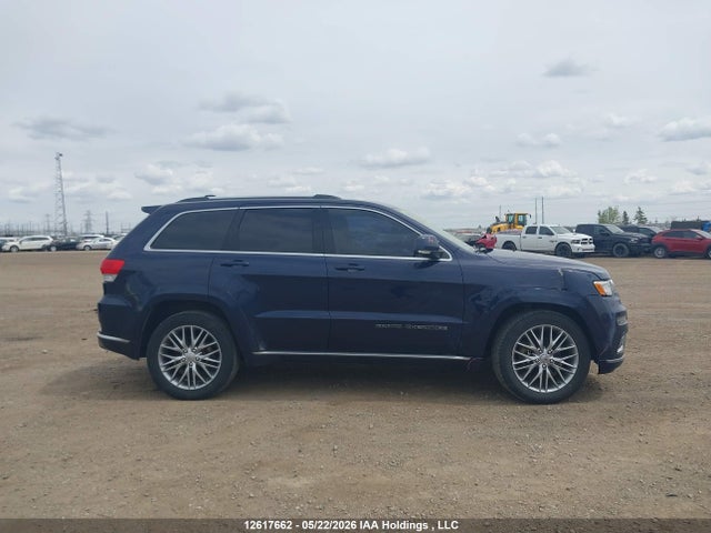2018 Jeep Grand Cherokee Summit მანქანა იყიდება აუქციონზე, vin: 1C4RJFJG7JC243730, აუქციონის ნომერი: 12617662