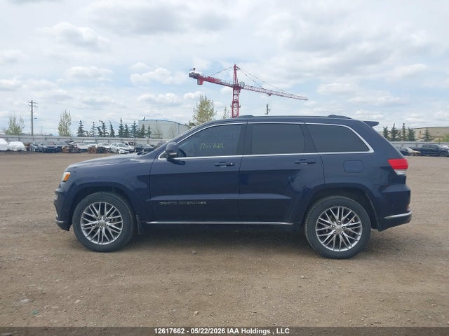 2018 Jeep Grand Cherokee Summit მანქანა იყიდება აუქციონზე, vin: 1C4RJFJG7JC243730, აუქციონის ნომერი: 12617662