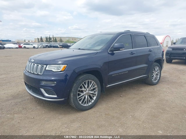 2018 Jeep Grand Cherokee Summit მანქანა იყიდება აუქციონზე, vin: 1C4RJFJG7JC243730, აუქციონის ნომერი: 12617662