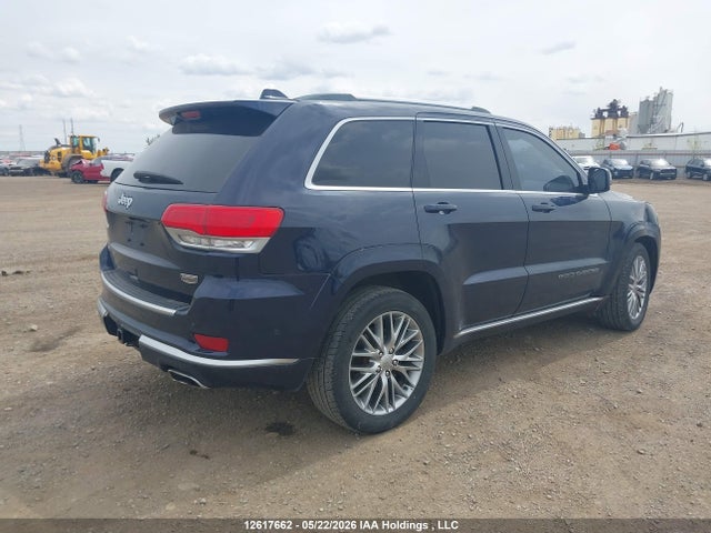 2018 Jeep Grand Cherokee Summit მანქანა იყიდება აუქციონზე, vin: 1C4RJFJG7JC243730, აუქციონის ნომერი: 12617662