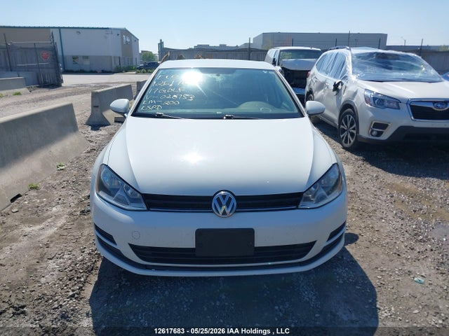 Auction sale of the 2017 Volkswagen Golf S/wolfsburg/se/sel, vin: 3VW217AU7HM020753, lot number: 12617683