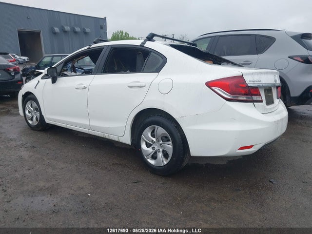 2014 Honda Civic Lx მანქანა იყიდება აუქციონზე, vin: 2HGFB2F47EH026397, აუქციონის ნომერი: 12617693