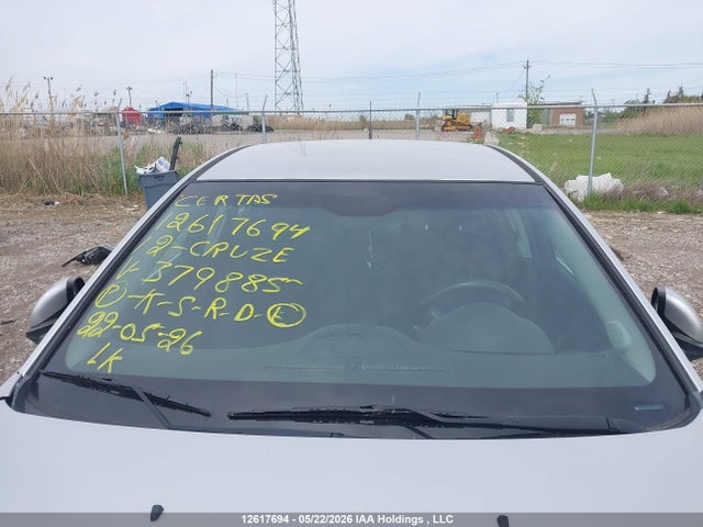 12617694 :رقم المزاد ، 1G1PG5SC3C7379885 vin ، 2012 Chevrolet Cruze Lt مزاد بيع