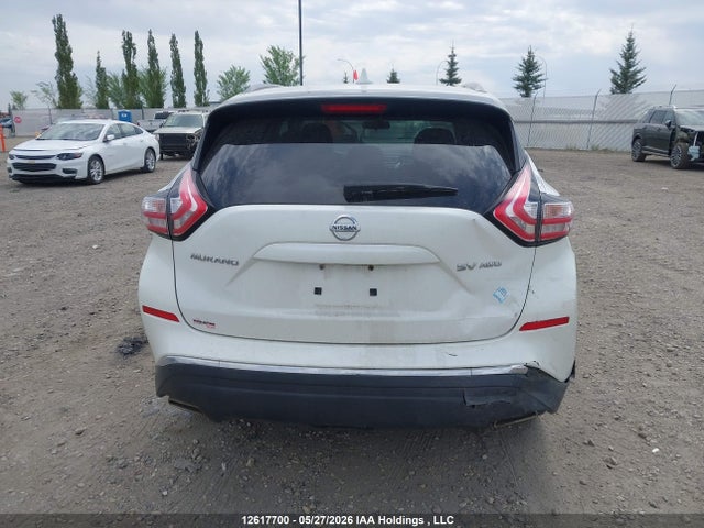 5N1AZ2MH6JN147882 Nissan Murano S/sl/sv/platinum