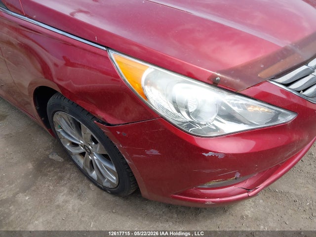 12617715 :رقم المزاد ، 5NPEC4AB0CH322648 vin ، 2012 Hyundai Sonata Se/limited مزاد بيع