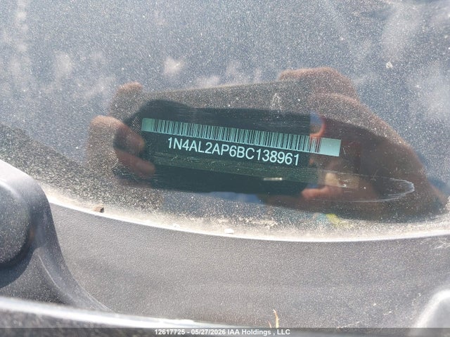 Aukcja sprzedaży 2011 Nissan Altima S, vin: 1N4AL2AP6BC138961, numer aukcji: 12617725