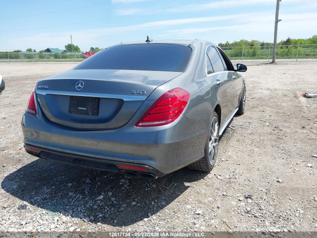 Aukcja sprzedaży 2017 Mercedes-benz Amg S 63 4matic, vin: WDDUG7JB4HA296531, numer aukcji: 12617734