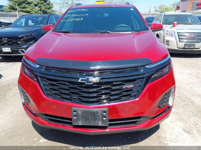 2024 Chevrolet Equinox Rs მანქანა იყიდება აუქციონზე, vin: 3GNAXWEG1RL212423, აუქციონის ნომერი: 12617740