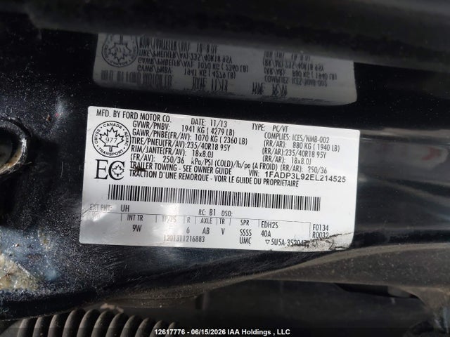 Ford Focus St St 2014 1FADP3L92EL214525 Image 22