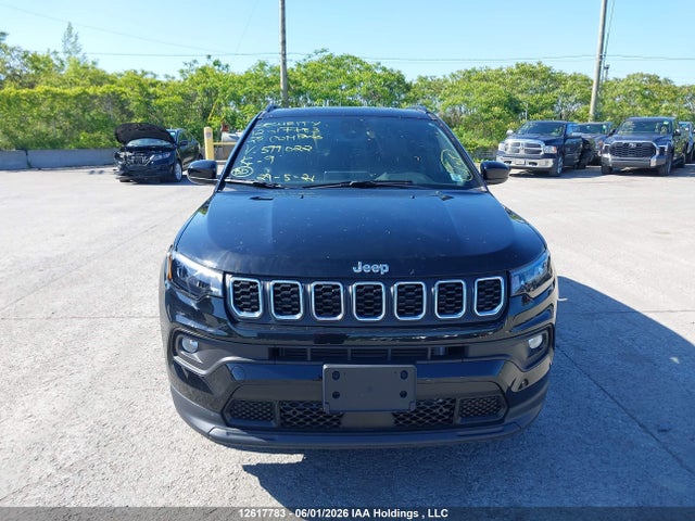 12617783 :رقم المزاد ، 3C4NJDBN9ST599022 vin ، 2025 Jeep Compass North مزاد بيع