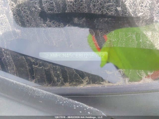 12617818 :رقم المزاد ، KMHCN45C68U205752 vin ، 2008 Hyundai Accent Gls مزاد بيع