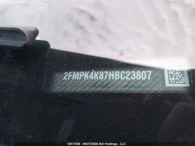 2FMPK4K87HBC23807 Ford Edge Titanium