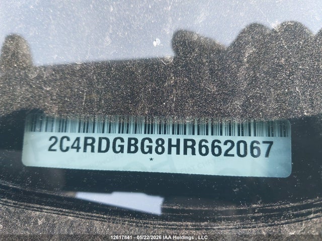 Dodge Grand Caravan Cvp/sxt 2017 2C4RDGBG8HR662067 Image 19