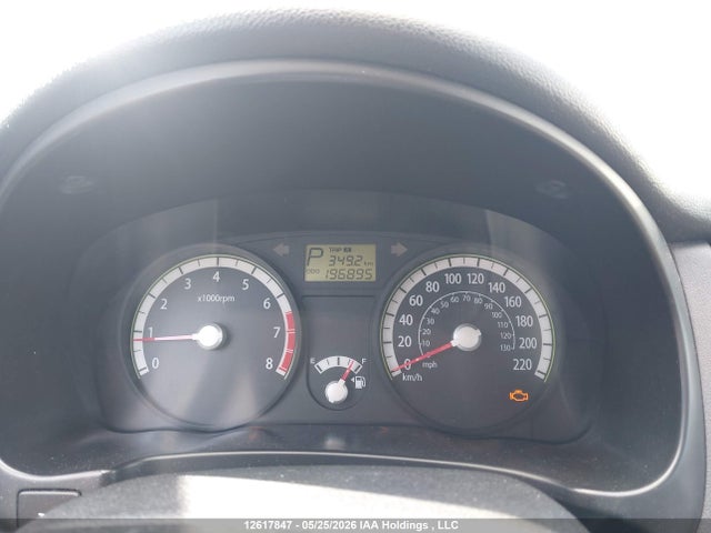 12617847 :رقم المزاد ، KNADE223096479260 vin ، 2009 Kia Rio Ex/ex-convenience مزاد بيع