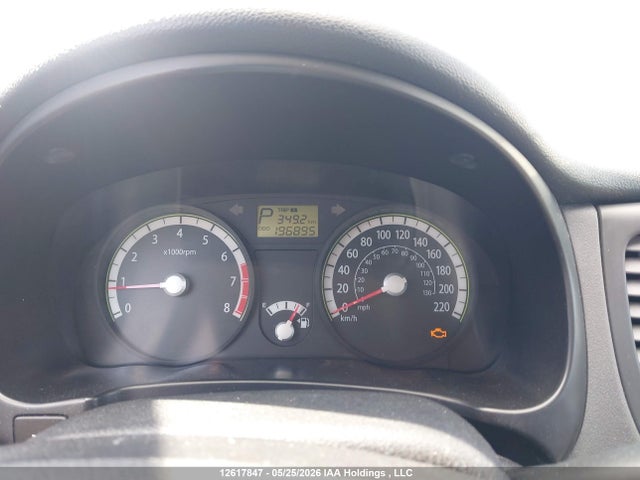 12617847 :رقم المزاد ، KNADE223096479260 vin ، 2009 Kia Rio Ex/ex-convenience مزاد بيع