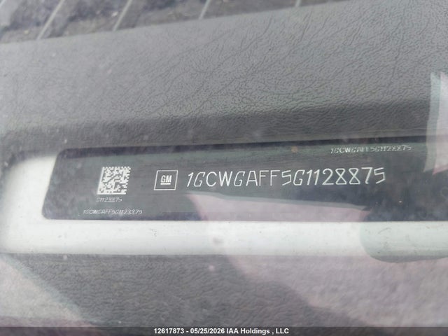 Продажа на аукционе авто 2016 Chevrolet Express G2500, vin: 1GCWGAFF5G1128875, номер лота: 12617873
