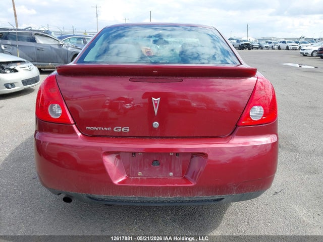 12617881 :رقم المزاد ، 1G2ZJ57B494230966 vin ، 2009 Pontiac G6 New Se مزاد بيع