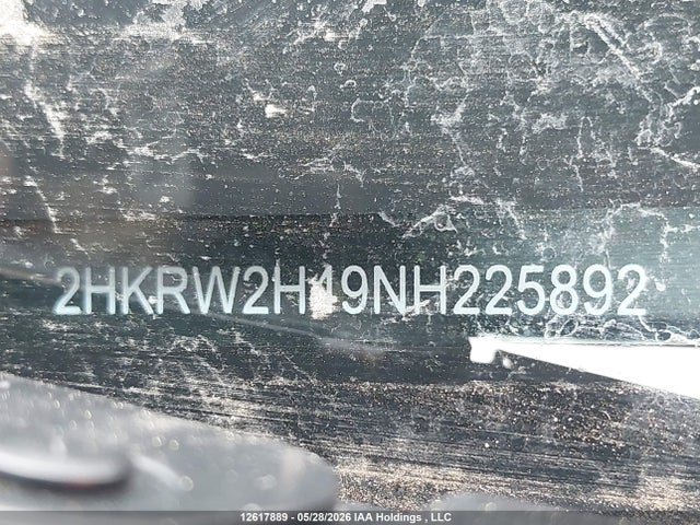 2022 Honda Cr-v Sport მანქანა იყიდება აუქციონზე, vin: 2HKRW2H49NH225892, აუქციონის ნომერი: 12617889
