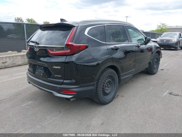 2022 Honda Cr-v Sport მანქანა იყიდება აუქციონზე, vin: 2HKRW2H49NH225892, აუქციონის ნომერი: 12617889