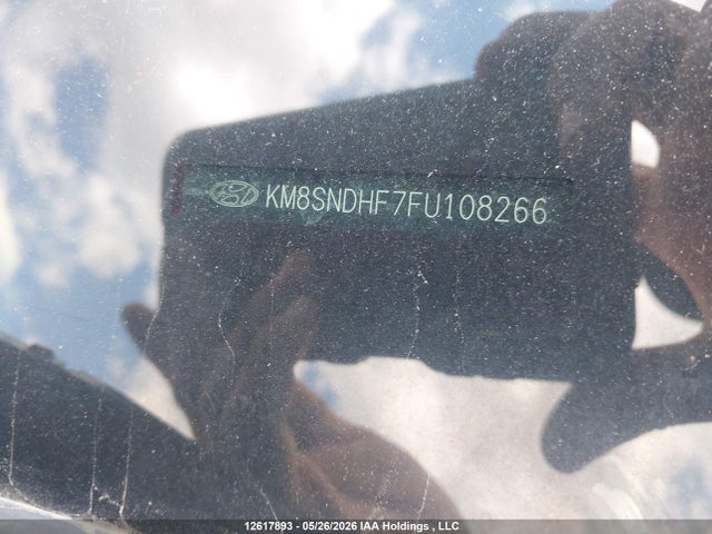 Продажа на аукционе авто 2015 Hyundai Santa Fe, vin: KM8SNDHF7FU108266, номер лота: 12617893
