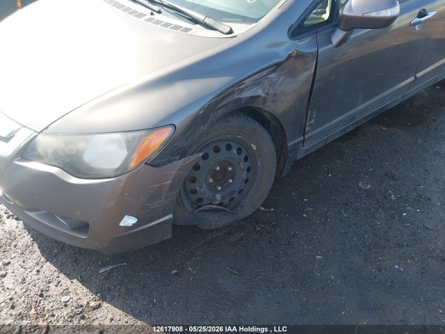 12617908 :رقم المزاد ، 2HHFD56589H201729 vin ، 2009 Acura Csx مزاد بيع