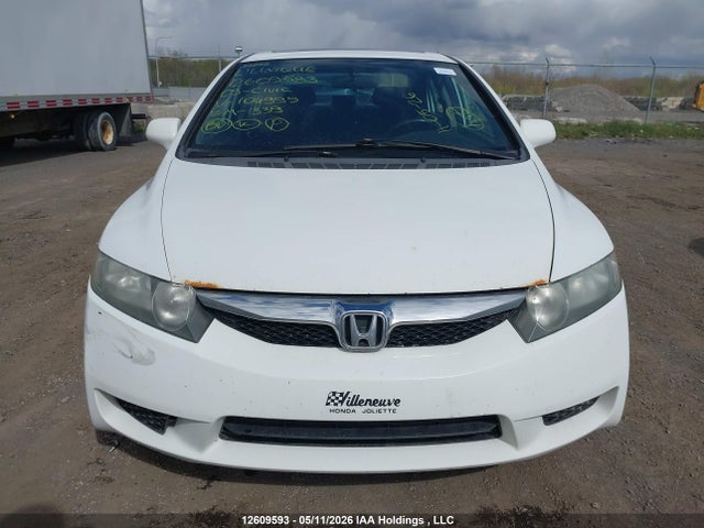 12609593 :رقم المزاد ، 2HGFA16639H104999 vin ، 2009 Honda Civic Sport مزاد بيع
