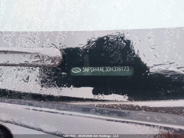 12617923 :رقم المزاد ، 5NPDH4AE3DH316173 vin ، 2013 Hyundai Elantra مزاد بيع