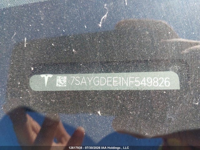 Tesla Model Y Long Range 2022 7SAYGDEE1NF549826 Image 18
