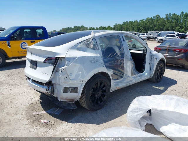 12617938 :رقم المزاد ، 7SAYGDEE1NF549826 vin ، 2022 Tesla Model Y Long Range مزاد بيع