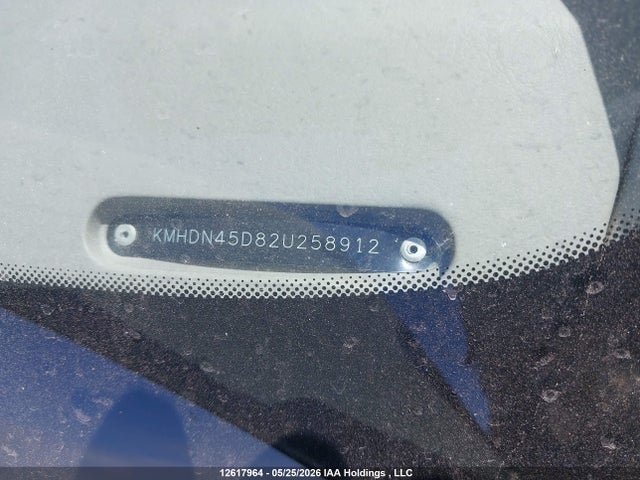 Aukcja sprzedaży 2002 Hyundai Elantra Gls/gt, vin: KMHDN45D82U258912, numer aukcji: 12617964