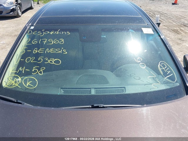 Aukcja sprzedaży 2015 Hyundai Genesis 3.8l, vin: KMHGN4JE7FU025380, numer aukcji: 12617968