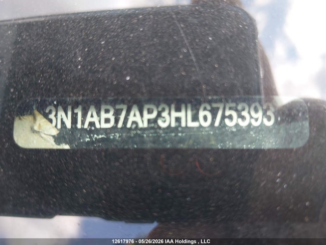 3N1AB7AP3HL675393 Nissan Sentra S/sv/sr/sl