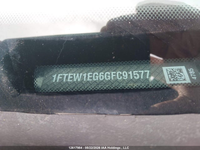 1FTEW1EG6GFC91577 Ford F-150 Xlt
