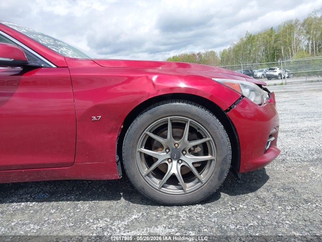 Auction sale of the 2014 Infiniti Q50 Premium/sport, vin: JN1BV7AR7EM681583, lot number: 12617985