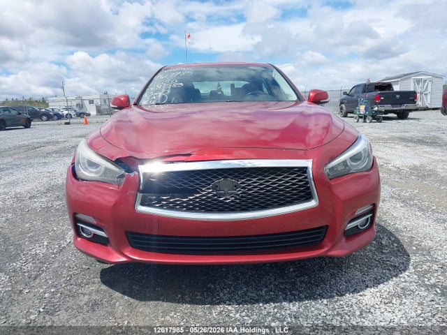 Auction sale of the 2014 Infiniti Q50 Premium/sport, vin: JN1BV7AR7EM681583, lot number: 12617985