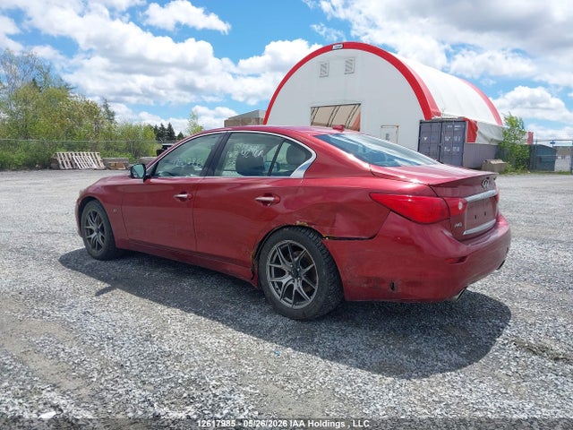 Auction sale of the 2014 Infiniti Q50 Premium/sport, vin: JN1BV7AR7EM681583, lot number: 12617985