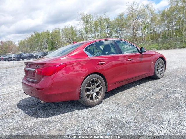 Auction sale of the 2014 Infiniti Q50 Premium/sport, vin: JN1BV7AR7EM681583, lot number: 12617985